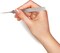 The Beadsmith Knotting Tweezers – 4.75 inches Long – Smooth Tapering Tip with a Straight Extra Fine Point – Made of Stainless Steel - Precision Tool for Crafting and Jewelry Making